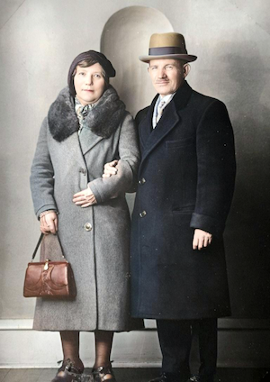 Sarah Dumes Kaplan and Jacob Kaplan (~1925)